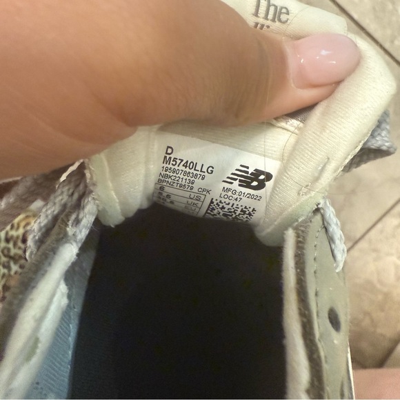 New Balance 57/40 Men's Size 6 Japan Grey Khaki M5740LLG 8 women’s athletic - Picture 15 of 16